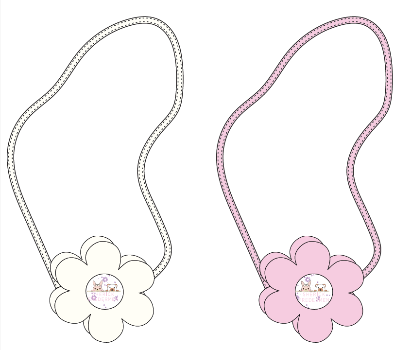 3D Flower-Shaped Crossbody Bag