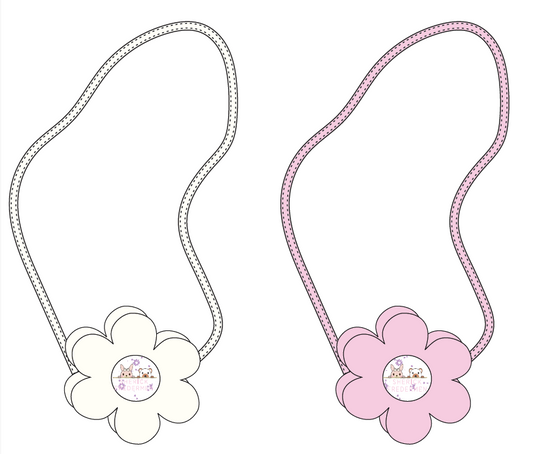 3D Flower-Shaped Crossbody Bag