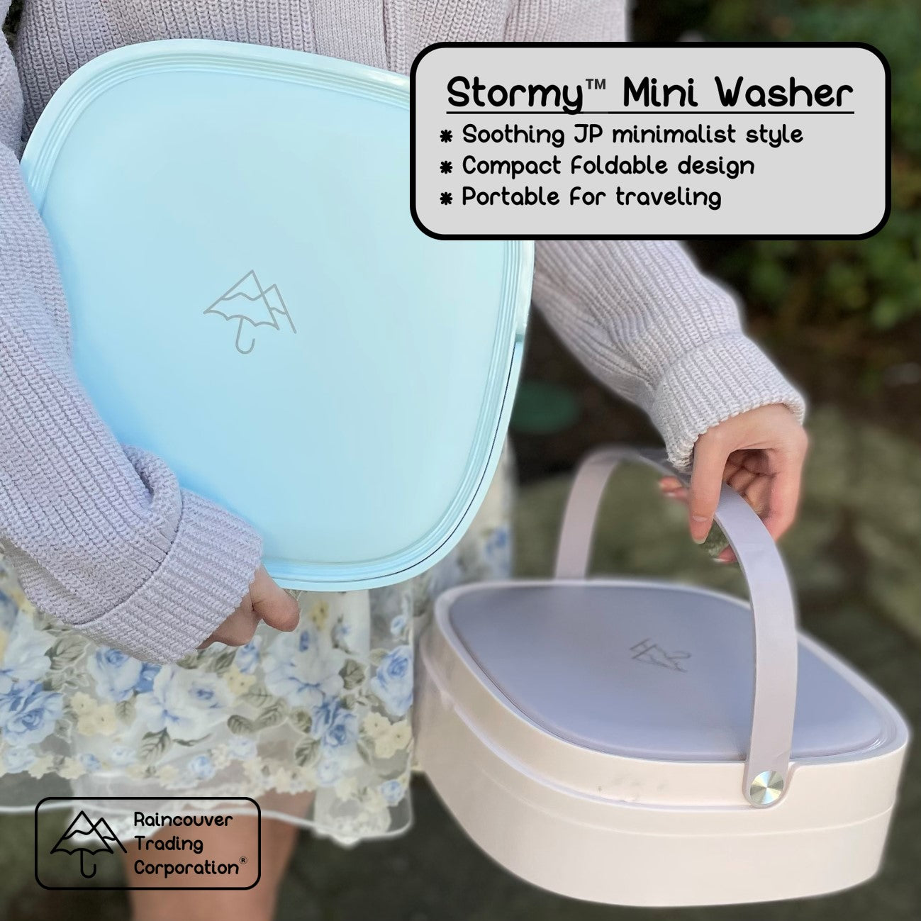 Stormy Portable 4th Gen Mini Washer (Foldable)