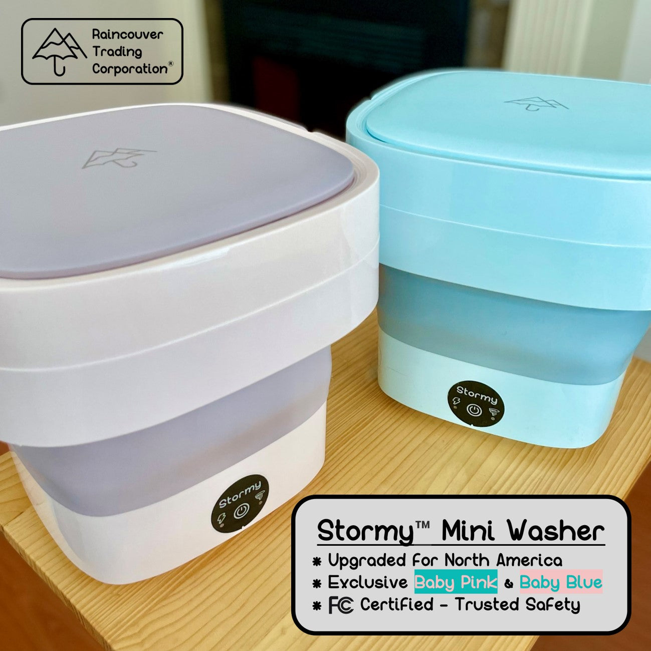 Stormy Portable 4th Gen Mini Washer (Foldable)