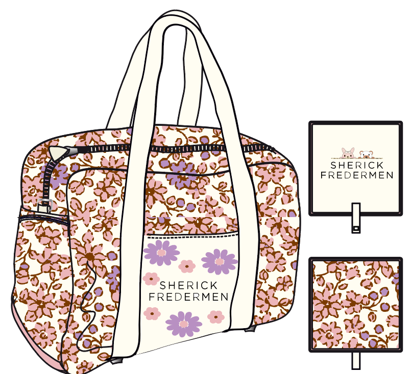 Baby Changing Bag (Floral)