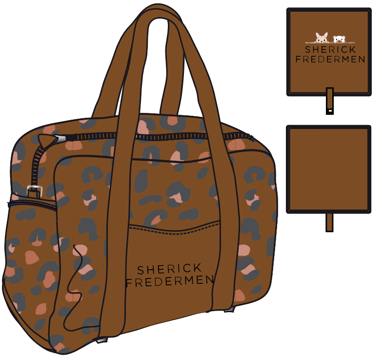 Baby Changing Bag (Leopard)