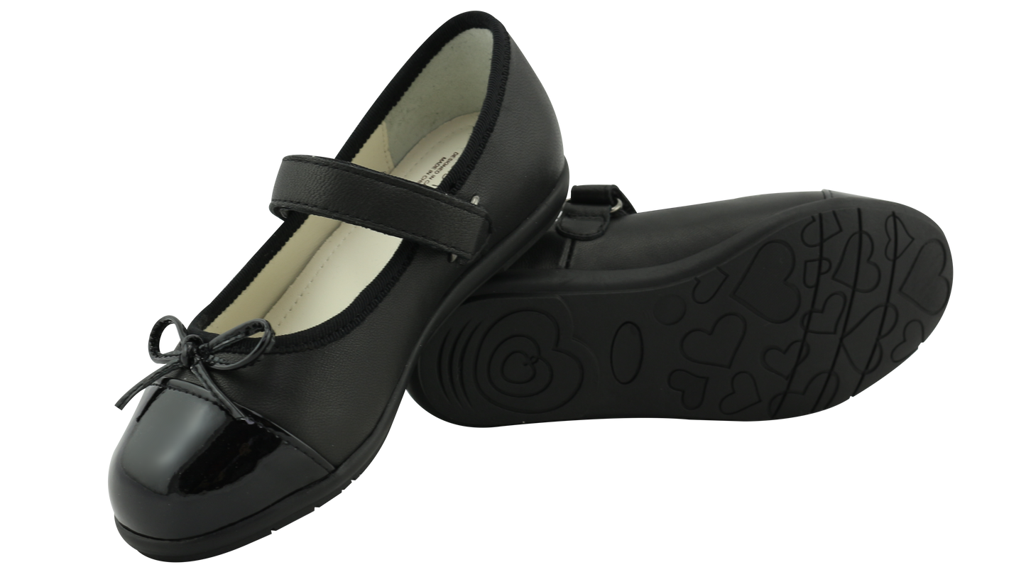 Classic Lambskin with Patent Leather Mary Jane (Belle)