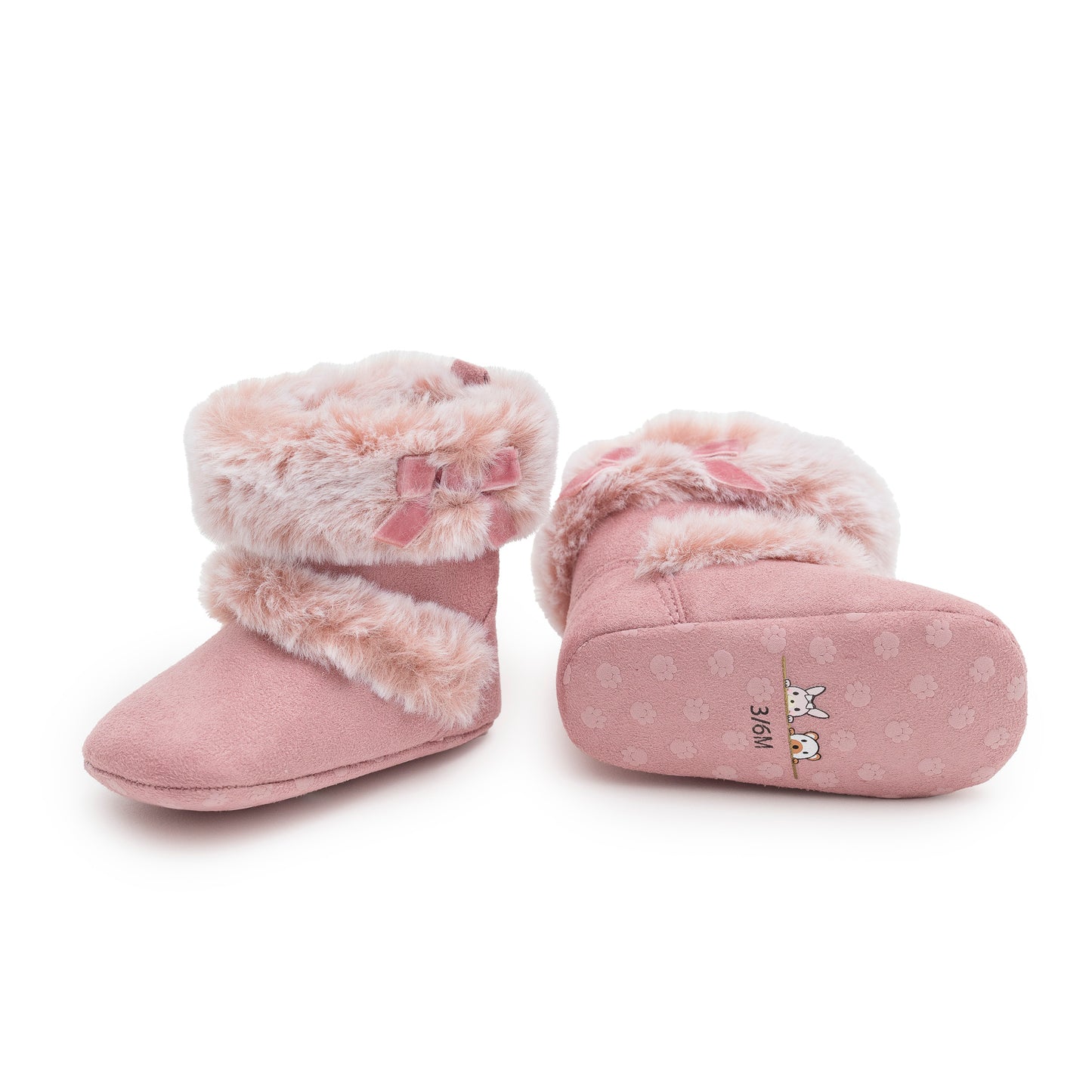 Baby Pull-on Velcro Snowboot - Purple