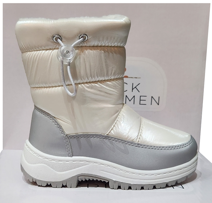 Water Repellent Winter Boot- Pearl White (Jasmine)