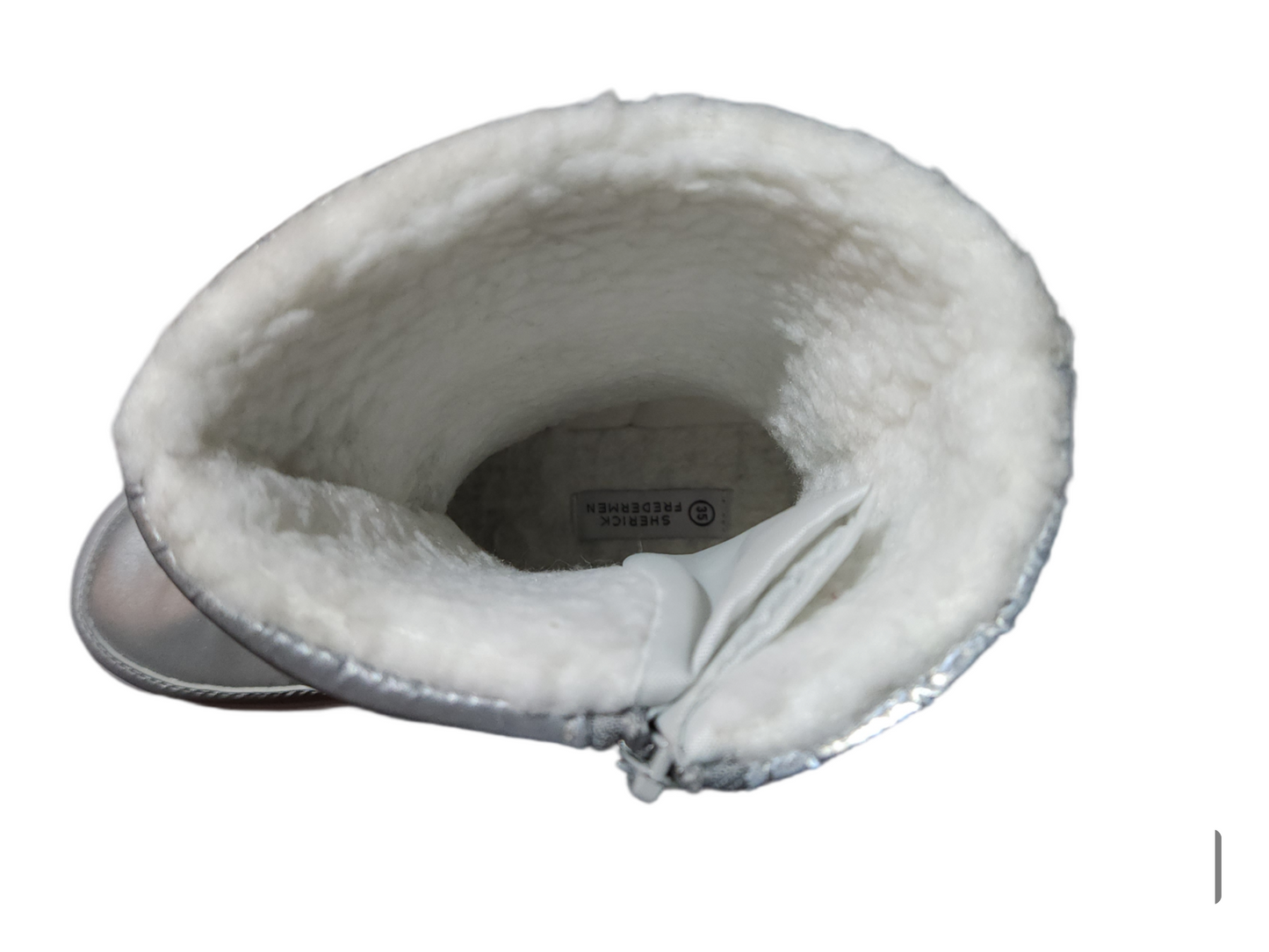 Water Repellent Winter Boot- Navy x Grey Print(Camou)