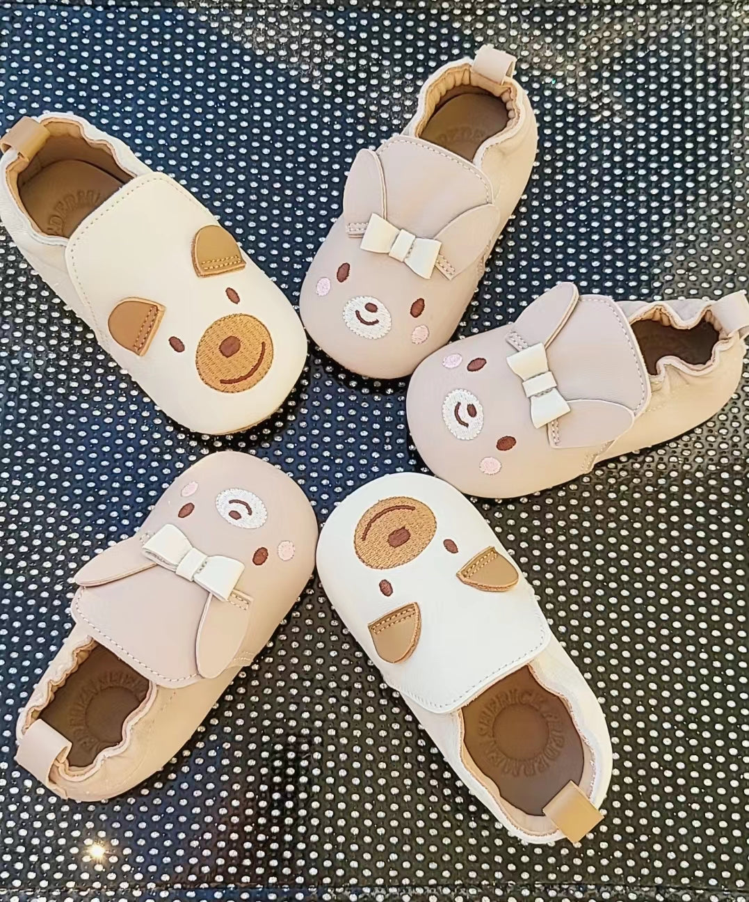 (Fredermen) Soft Sole Polar Bear Infant Shoe