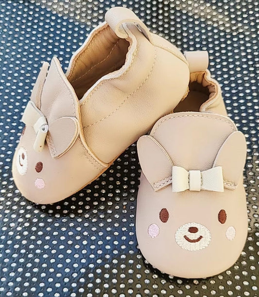 (Sherick) Soft Sole Bunny Infant Shoe