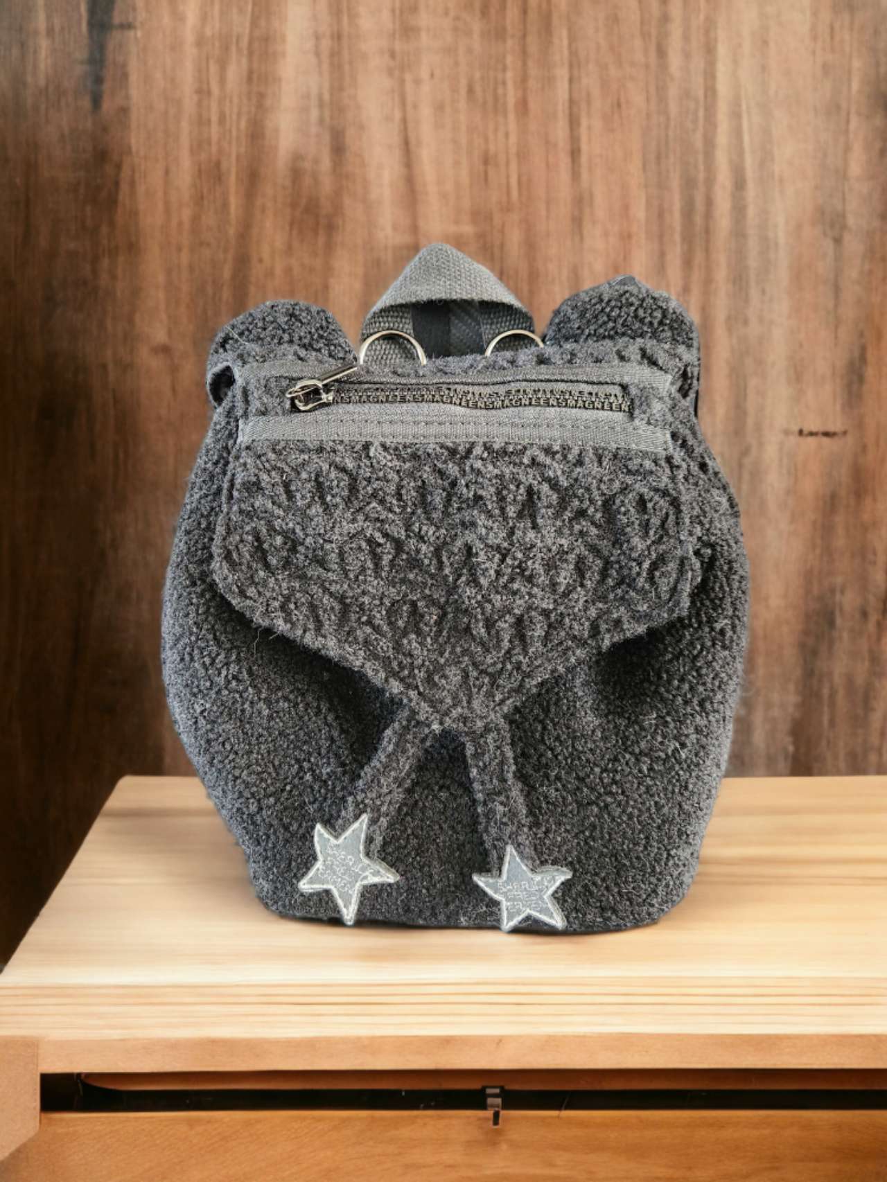 Recycle Boa Black Bear Backpack