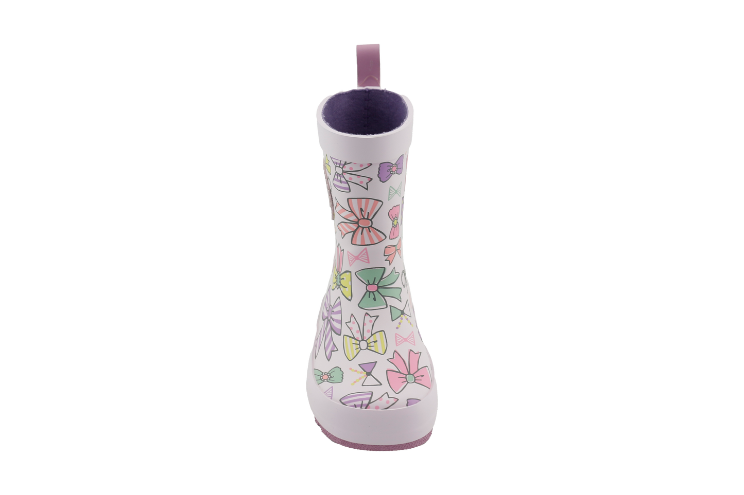 Little Bow Waterproof Rainboot- PURPLE