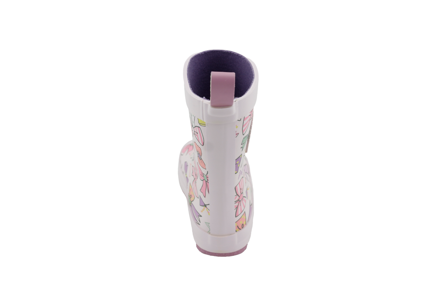 Little Bow Waterproof Rainboot- PURPLE