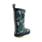 Dino Adventure Rainboots with Neon Yellow Sole