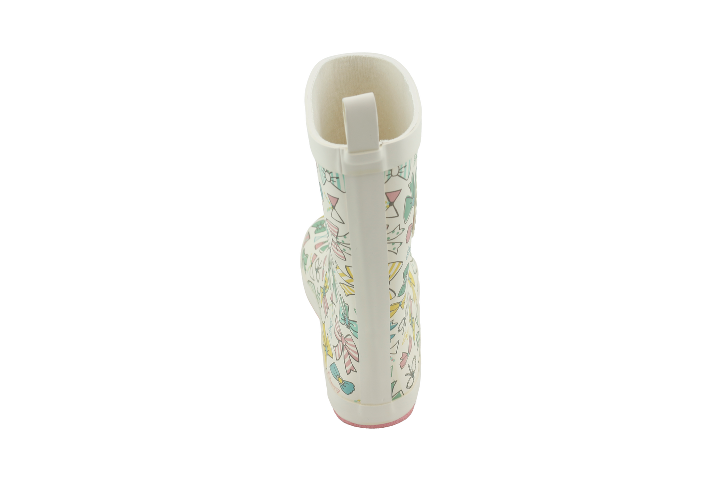 Little Bow Waterproof Rain  Boot- CREAM