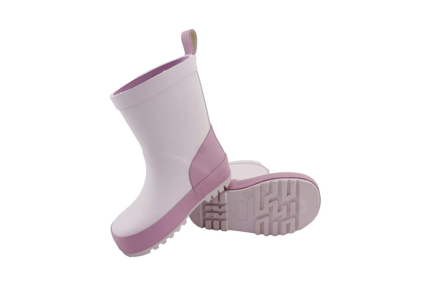 Little Dual Purple Waterproof Boot