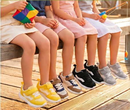 Micro Fiber Kids Sneaker ( Washable)