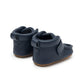 Navy Baby Wallabee Chukka Bootie with Velcro