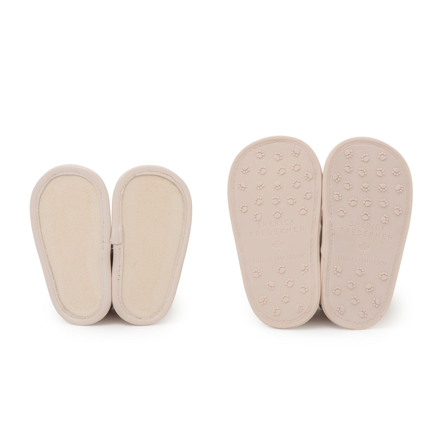 Lamb Leather Fishermen Sandal (Blushy Pink)