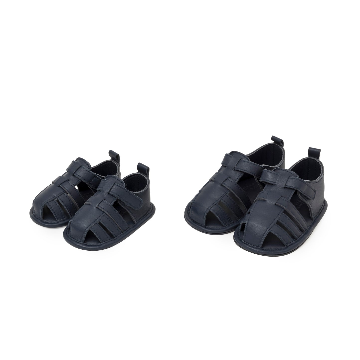 Lamb Leather Fishermen Sandal (Midnight Navy)