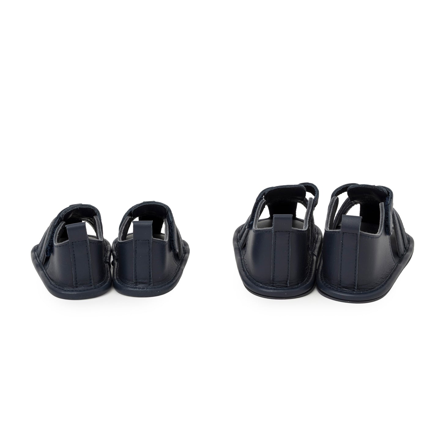 Lamb Leather Fishermen Sandal (Midnight Navy)