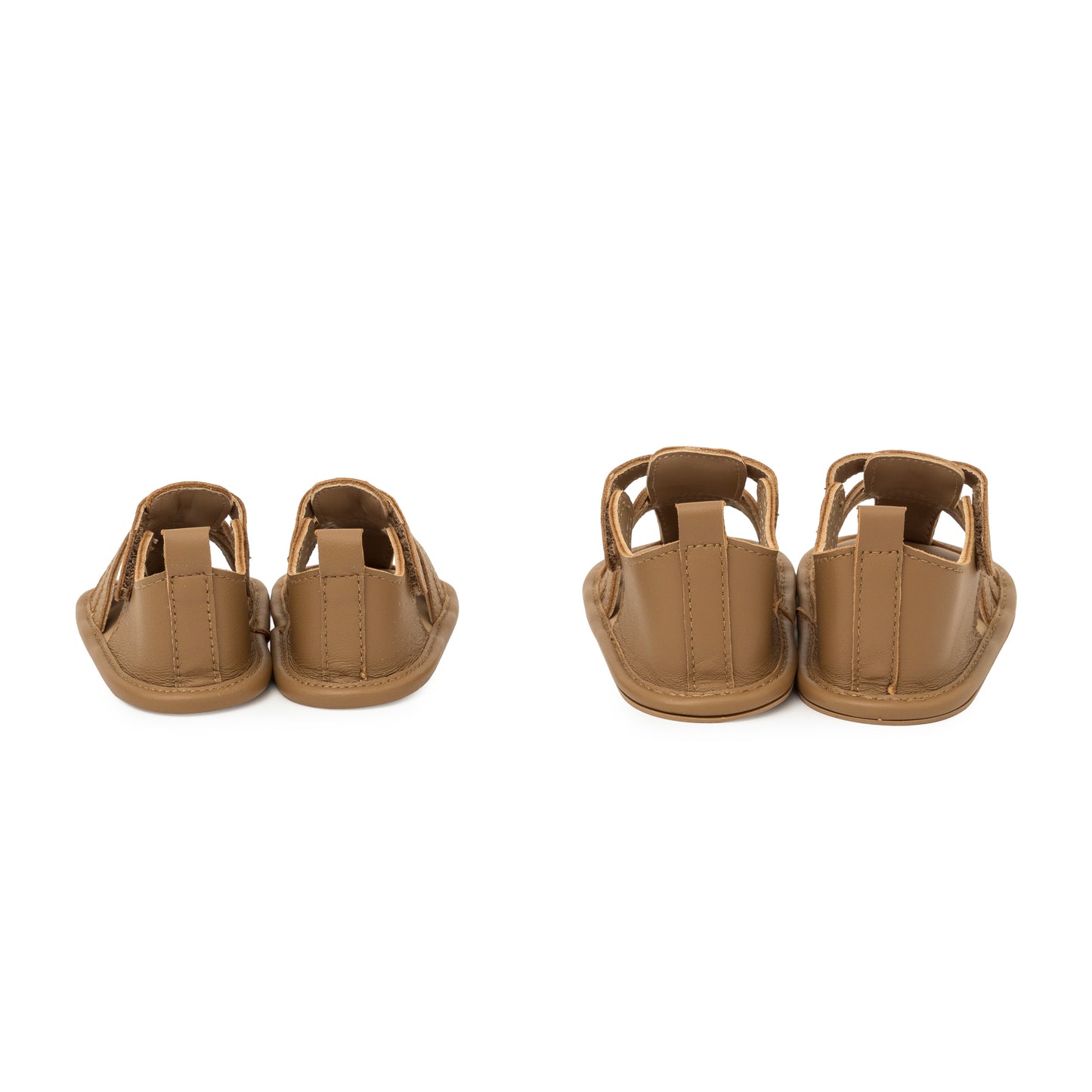 Lamb Leather Fishermen Sandal (Sandy Tan)