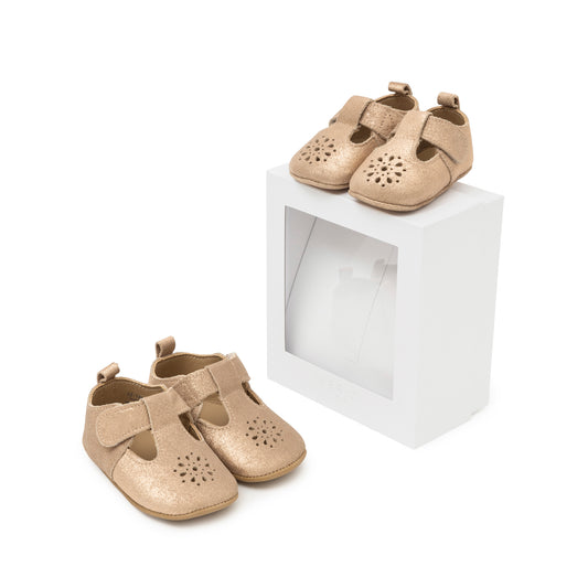 Rose Gold Glitter Gloria Firework Pattern T-Bar