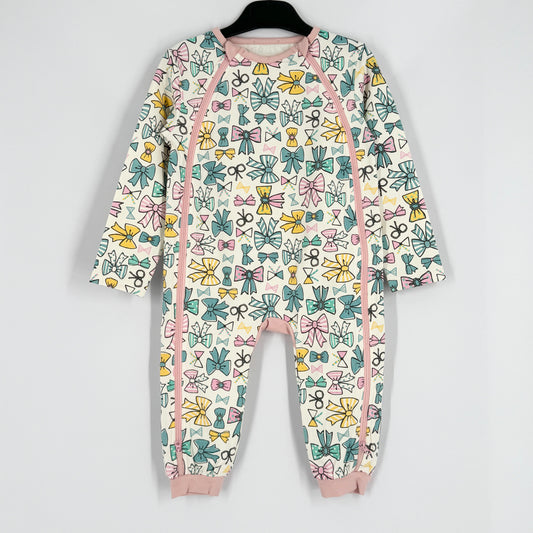 Double Zipper Bodysuit (Different Shade of Bow)
