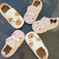 (Sherick) Soft Sole Bunny Infant Shoe